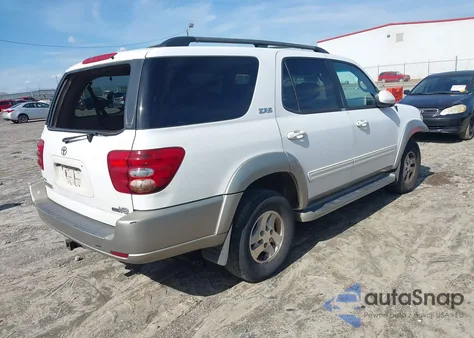 2004 Toyota Sequoia Sr5 V8 from USA, damaged, VIN 5TDZT34A54S216030